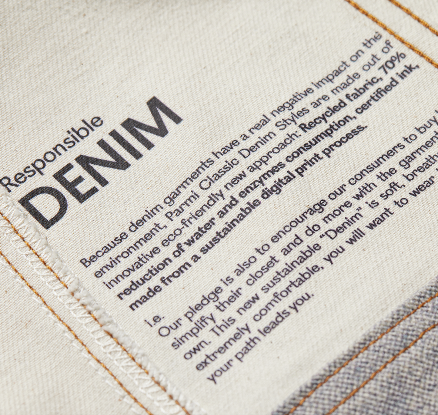 Veste en Denim responsable - Unisexe