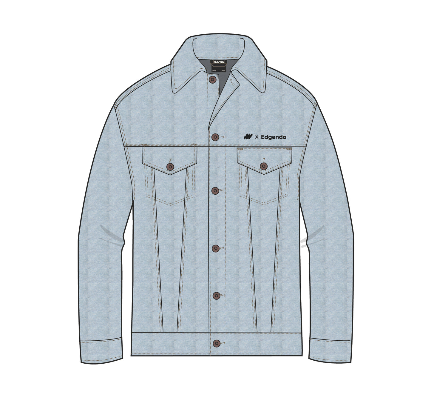 Veste en Denim responsable - Unisexe