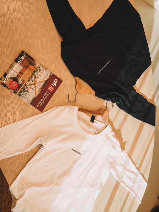 T-shirt manches longues- Edgenda- Femme